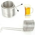 thumbnail image 4 of Mkyiongou 50'' Stainless Steel Wort Chiller Coil w/ Fittings Home Brewing Beer Immersion, 4 of 14