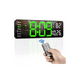 thumbnail image 1 of Reloj De Pared Digital Led Decorativo Con Termómetro Alarmas negro, 1 of 5