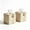 Off White, Khaki, Natural, variant on Square Hand Woven Rattan Tissue Box Cover with Lid, Natural Wicker Tissue Holder for Bathroom Bedroom Living Room, Farmhouse Decor Napkin Dispenser Container, White