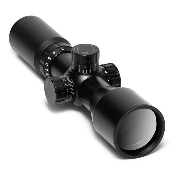 Osprey Global CP3-9x42IRF: Precision Illumination with Rangefinding Reticle in Sleek Black Finish