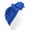 Royal Blue, variant on Women Turbans and Head Wraps, Skull-Caps, African Turban Flower Knot Pre-Tied Bonnet Beanie Cap for Women