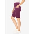 thumbnail image 3 of Woman Within Plus Size Stretch Cotton Pocket Bike Short, 3 of 5
