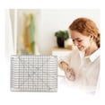 thumbnail image 2 of Sewing Ruler Fabric Cutting Ruler Quilting Supplies Tools Sewing Supplies Fabric Cutter Patchwork Template DIY 6 Inch, 2 of 7