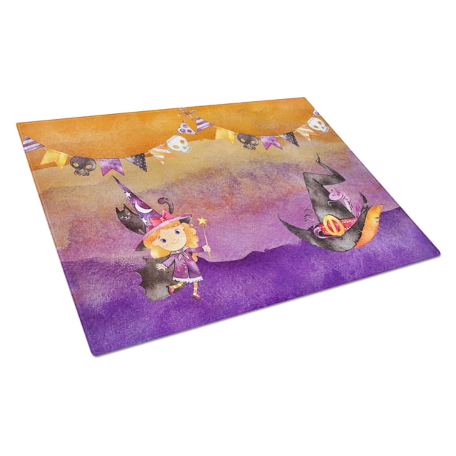 "Treasures BB7462LCB Halloween Little Witch Party cutting-boards, Large, Multicolor" Caroline's Treasures BB7462LCB