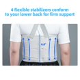 thumbnail image 4 of Painful or bruised rib support Rib injury belt Chest immobilization belt Chest compression support rib bandage, 4 of 5