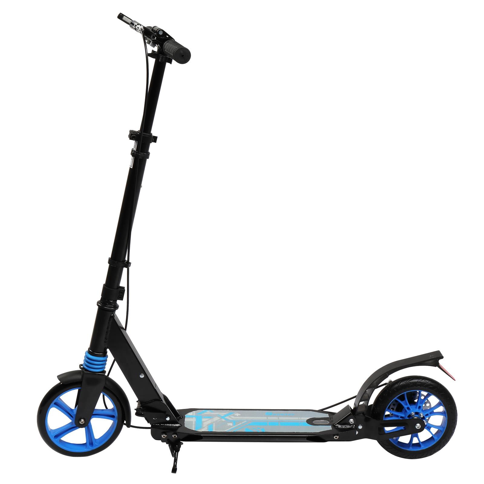 Adult Gift Scooter Teenager Foldable 3 Adjustable Height 2-Wheel Kick Scooter UK 