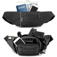 thumbnail image 2 of XGear Tactical Adjustable Strap Men's Fanny Pack, 800D Nylon, Black, 2 of 5