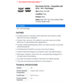 thumbnail image 2 of Rear Brake Pad Set - Compatible with 2010 - 2011 Ford Ranger, 2 of 2