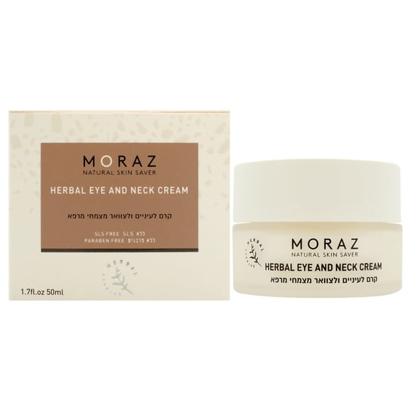 Crème pour les Yeux et le Cou à Base de Plantes par Moraz pour Unisexe - 1.7 oz Crème