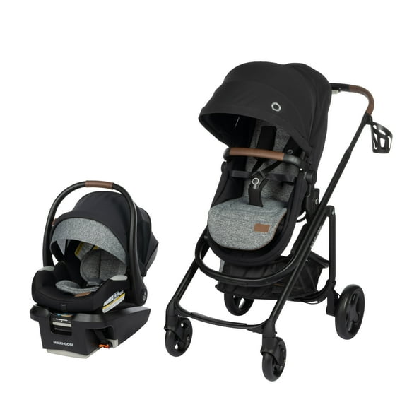 Maxi-Cosi Tayla Max 5-in-1 Modular Travel System, Onyx Wonder Black
