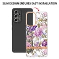 thumbnail image 2 of Allytech Samsung A53 5G Phone Case, Galaxy A53 5G Case, Clear Transparent Soft TPU Rubber Anti-scratch Military Grade Protective Shockproof Case Shell - Peony, 2 of 5