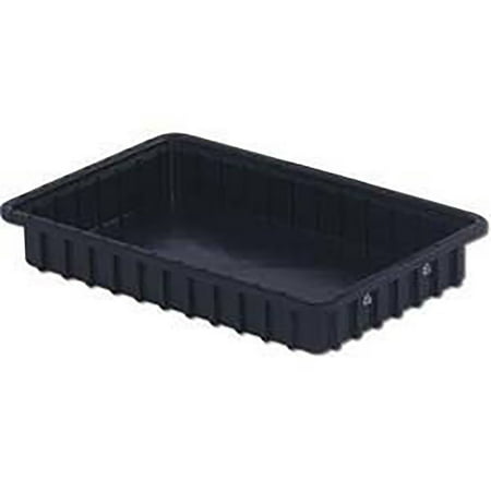 UPC: 0014239131107 | LEWISBins ESD-Safe Divider Box  16-1/2 L x 10-29/32 W x 2-1/2 H  Lot of 12