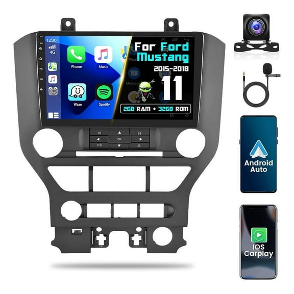 Stereo for Ford Mustang 2015-2018 Android Carplay 2G 32G