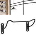 thumbnail image 4 of Soporte de vino, estante de vino de montaje en pared duradero soporte de vino elegante y estable 4 juegos para el hogar para sala de estar para amantes del vino para Bar LYUMO Soporte de vino, 4 of 6