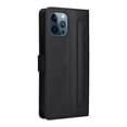 thumbnail image 3 of JTCASES Compatible with iPhone 12 Pro Max 6.7 inch Case Wallet Flip Folio Case [Kickstand] with RFID Blocking Card Holders [Shockproof] and Wrist Strap Phone Cover for Men Women Girls, Black, 3 of 12