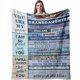 thumbnail image 1 of LHSHID Granddaughter Gifts from Grandma Blanket Granddaughter Gifts Throw Blanket Gifts for Granddaughter Blankets Throws Granddaughter Gift Ideas for Birthday Graduation Christmas 60"x80", 1 of 7