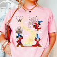 thumbnail image 5 of Retro Disney Fantasia Sorcerer Mickey Shirt, The Sorcerer’s Apprentice Sketch Tee, Disneyland Family Matching Shirt, Vintage Mickey Art Tee, 5 of 6