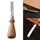 thumbnail image 4 of Herramienta para biselar bordes de cuero con mango de madera Recorte de cuero 8 mm Macarena Biseladora de biselado de bordes, 4 of 8