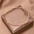 thumbnail image 5 of Arm Cuff Gold Cuff Jewelry for Women Upper Arm Bracelet Trendy Bangle Bracelets Armband Jewelry, 5 of 13