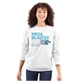 thumbnail image 3 of Classic Video Game Mega Man Blaster Unisex Plus Size Sweatshirt Brisco Brands 4X, 3 of 5