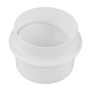 Air Backflow Damper with Duct Connector Vent - 1 Set for Systems, Prevents Reverse Airflow and Ventilation
