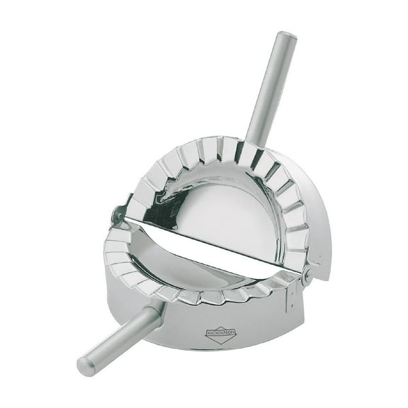 Kuchenprofi Ravioli Pierogi, and Dumpling Maker, 18/8 Stainless Steel Press, Perfect for Molding and Sealing Fresh Stuffed Pasta and Pastry Dough, 4.75 Inches, Silver