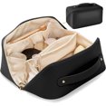 thumbnail image 1 of Cosmetiquera de Maquillaje Portátil y Impermeable, Gran Capacidad con Múltiples Compartimentos - Bolsa de Aseo de Viaje para Mujer, 1 of 4