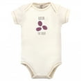 thumbnail image 5 of Touched by Nature Organic Cotton Bodysuits 5pk, Muffin, 6-9 Months, 5 of 6