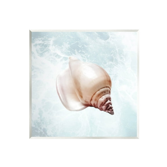 Stupell Industries Nautical Beach Seashell Graphic Art Unframed Art Print Wall Art, Design by Marcus Prime