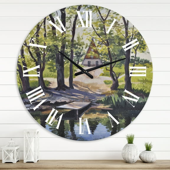 Designart 1 in Quartz Wall Clock