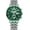 J9041G3 silver green, variant on Men Automatic Self-Winding Mechanical Stainless Steel Business Wrist Watch Sapphire Crystal Waterproof Sport Multifuction Clock Calendar Luminous