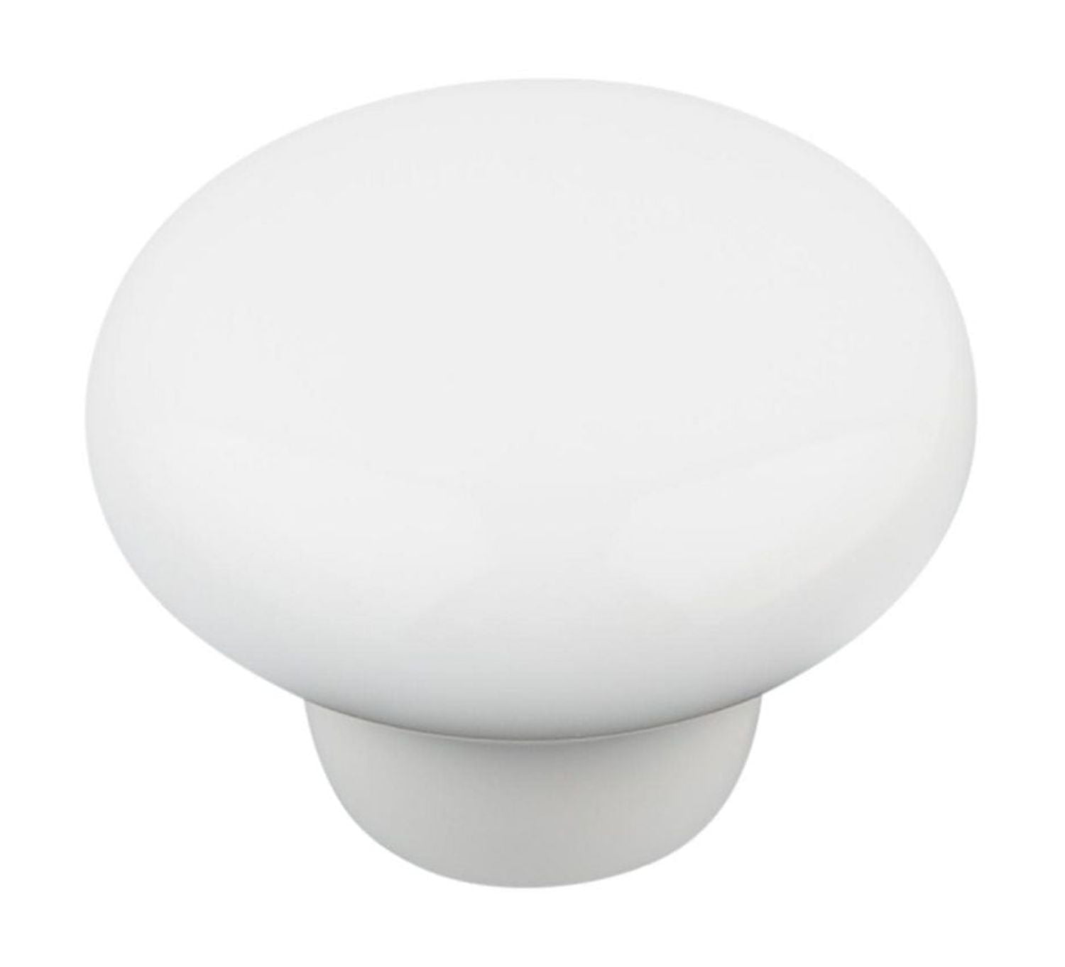 Era Ceramic Knob 4-Pack White, 1.18 x 1.18 x 1.14 in.