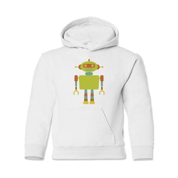 A Cool Robot Hoodie Juniors -Image by Shutterstock, Medium