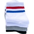 thumbnail image 2 of CoCoMangos Retro Striped Athletic Socks for Women Casual Cotton Ankle Socks Women 4 Pairs, 2 of 7