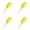 Yellow*4, variant on VKLU 29" Extendable Microfiber Hand Duster, Telescoping Stainless Steel Cleaning Wand, Washable Reusable Handheld Duster for Home Office Car Computer