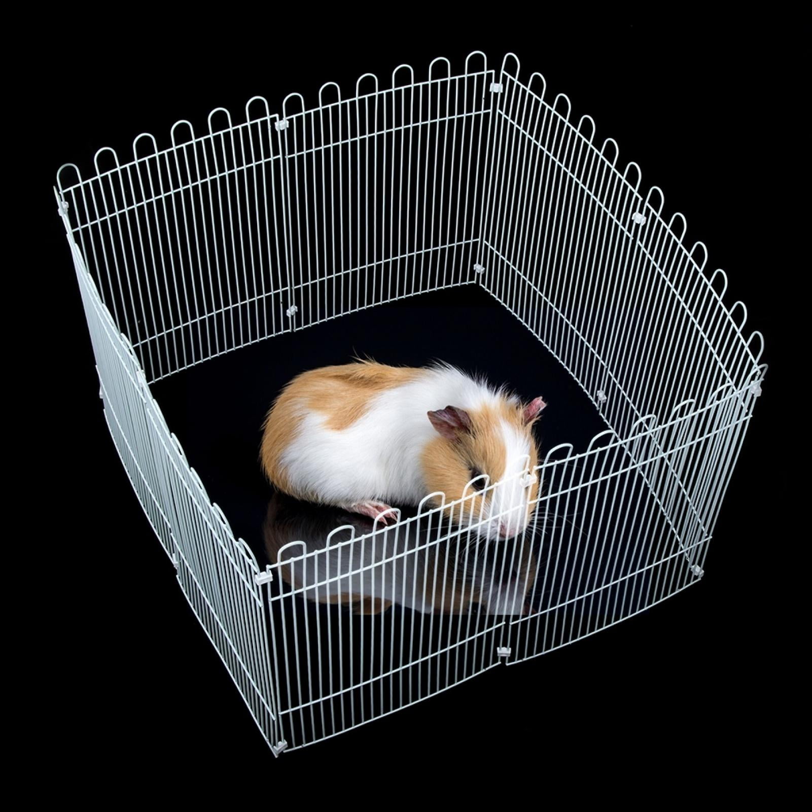 Hamster Fence, 8PCS Hamster Fence Playpen, Safe Pets Guinea Pig For