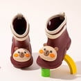 thumbnail image 4 of Toddler Rain Boots for Boys Waterproof Kids 3D Guinea Pig Rubber Boots, 4 of 5