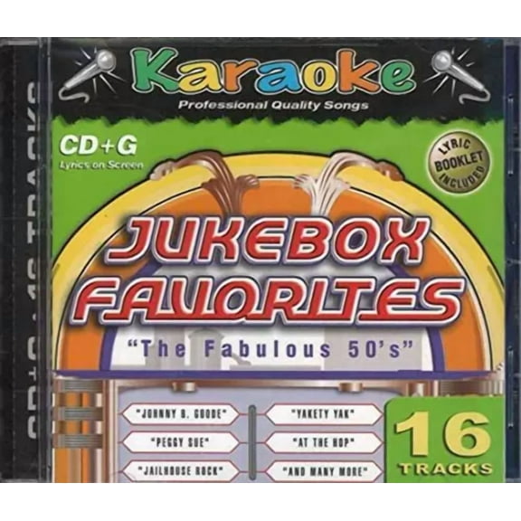 KARAOKE BAY: Jukebox Favorites - The Fabulous 50's Karaoke - Music CD - Very Good - Sold by gmusic