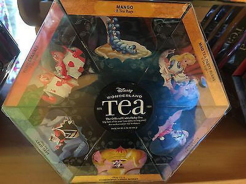 disney parks wonderland tea gift set 6 flavors 48 tea bags new sealed - image 2 of 3