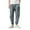 C2 Blue, variant on CONZONE Mens Baggy Pants Wide Leg Elastic Waist Drawstring Joggers For Men Relaxed Fit Casual Summer Fall Trousers With Pockets