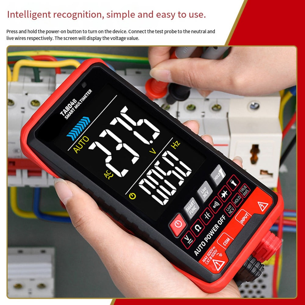 Large Color Screen Multimeter TA804B Digital Fully Automatic Smart Multimeter