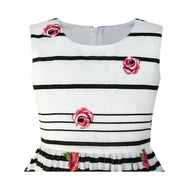 black and pink striped dress Chanel Striped Knitted Black and Pink dress main image 1