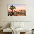 thumbnail image 2 of Elephant Stock Joshua Tree Patch Wall Art - Horizontal Canvas Wall Art - Living Room Wall Decor - Floral And Botanical Canvas - Orange And Beige Decor - 39" x 26", 2 of 8