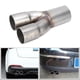 thumbnail image 5 of Stainless Steel Exhaust Pipe Collector 2in Double Inlet Single 2.5in Outlet, 5 of 9