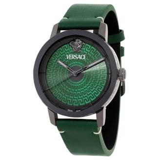 Versace Greca Logo Diver Quartz Black Dial Men's Watch VE8G00224