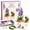 A, variant on YuanGuangQ DIY Beaded Garden Kit, July Birth Month Flower Larkspur Bead Set, Floral Bird Beading Craft Kit for Art and Gift Making