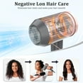 thumbnail image 4 of Hair Dryer, 1800W Fast Hair Blower with Constant Temperature, Negative Ionic Blow Dryer for Curly Hair Reduce Frizz & Damage Free, Foldable & Safe Plug Blower, 4 of 7