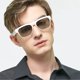 thumbnail image 5 of Gafas inteligentes OHo, gafas de sol polarizadas con altavoz Bluetooth, protección UV para deportes y exteriores y control por voz, unisex (lentes de transición), 5 of 7