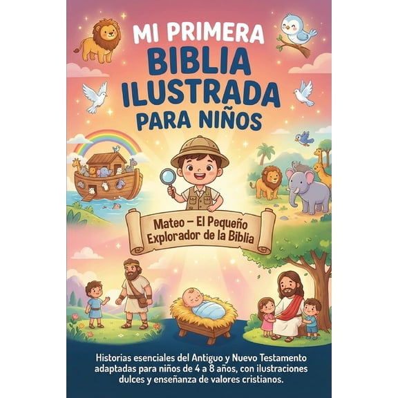 Mi Primera Biblia Ilustrada para Niños, (Paperback)