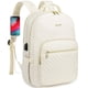 thumbnail image 1 of Mochila LOVEVOOK para portátil de mujer de 15,6 pulgadas con puerto USB, color beige, 1 of 7